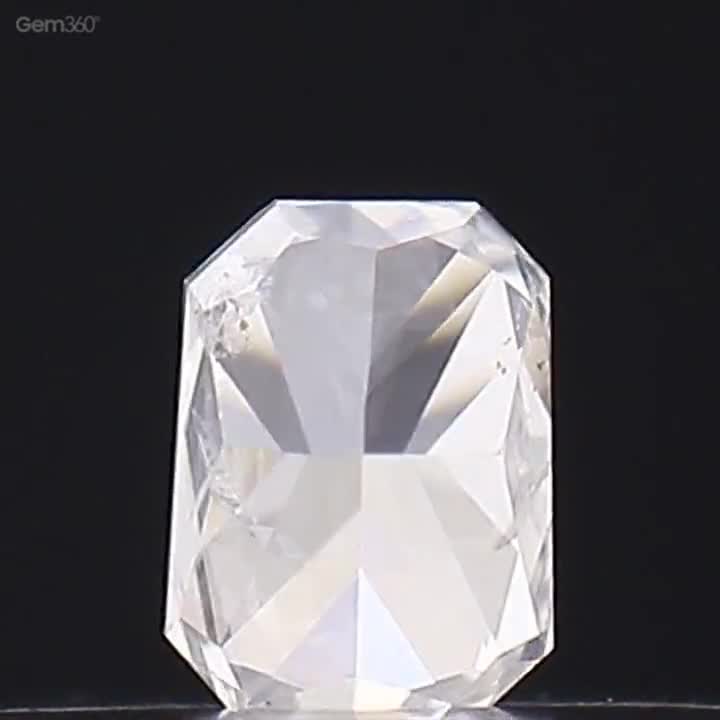 0.06 CT ラディアント ダイヤモンド ホワイトカラー 天然ルース