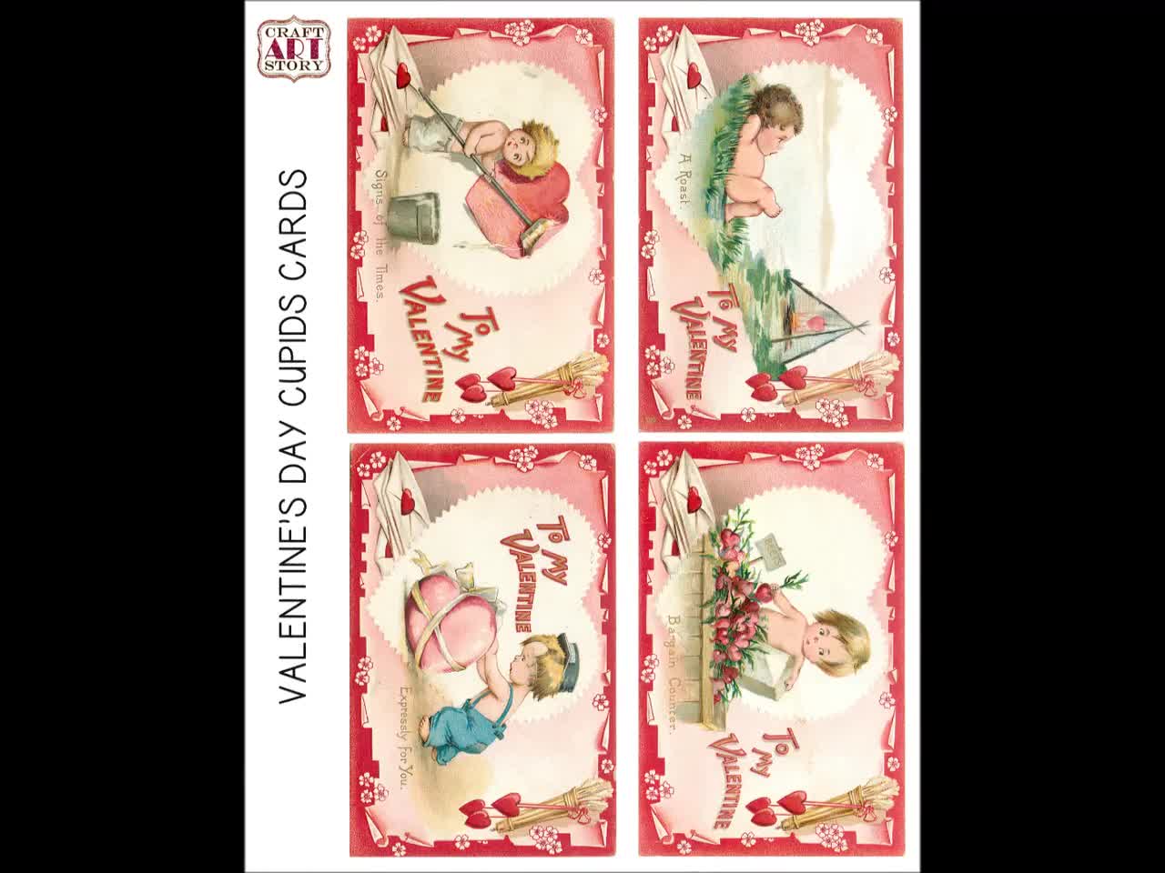 Vintage Victorian Valentines Day Cupids cards Ephemera: Vintage Themed  Collection of One-Sided Decorative Paper of Authentic Ephemera for Junk  Journals, Scrapbooking, Collage, Card Making, and Many Other Crafts.:  PRESS, NINA: Books 