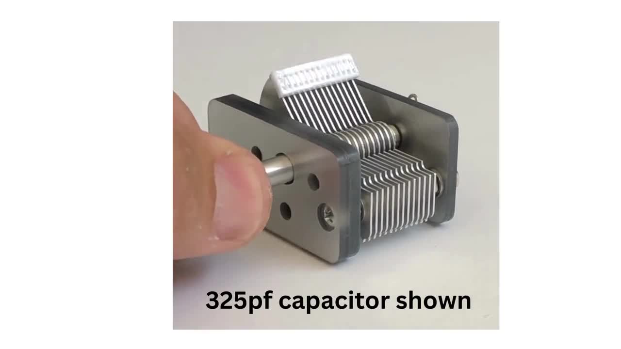 Condensateur Variable 250pF | Lot De 2 Pièces | Neuf Sous Sachet | Pour Montages Radio/électronique