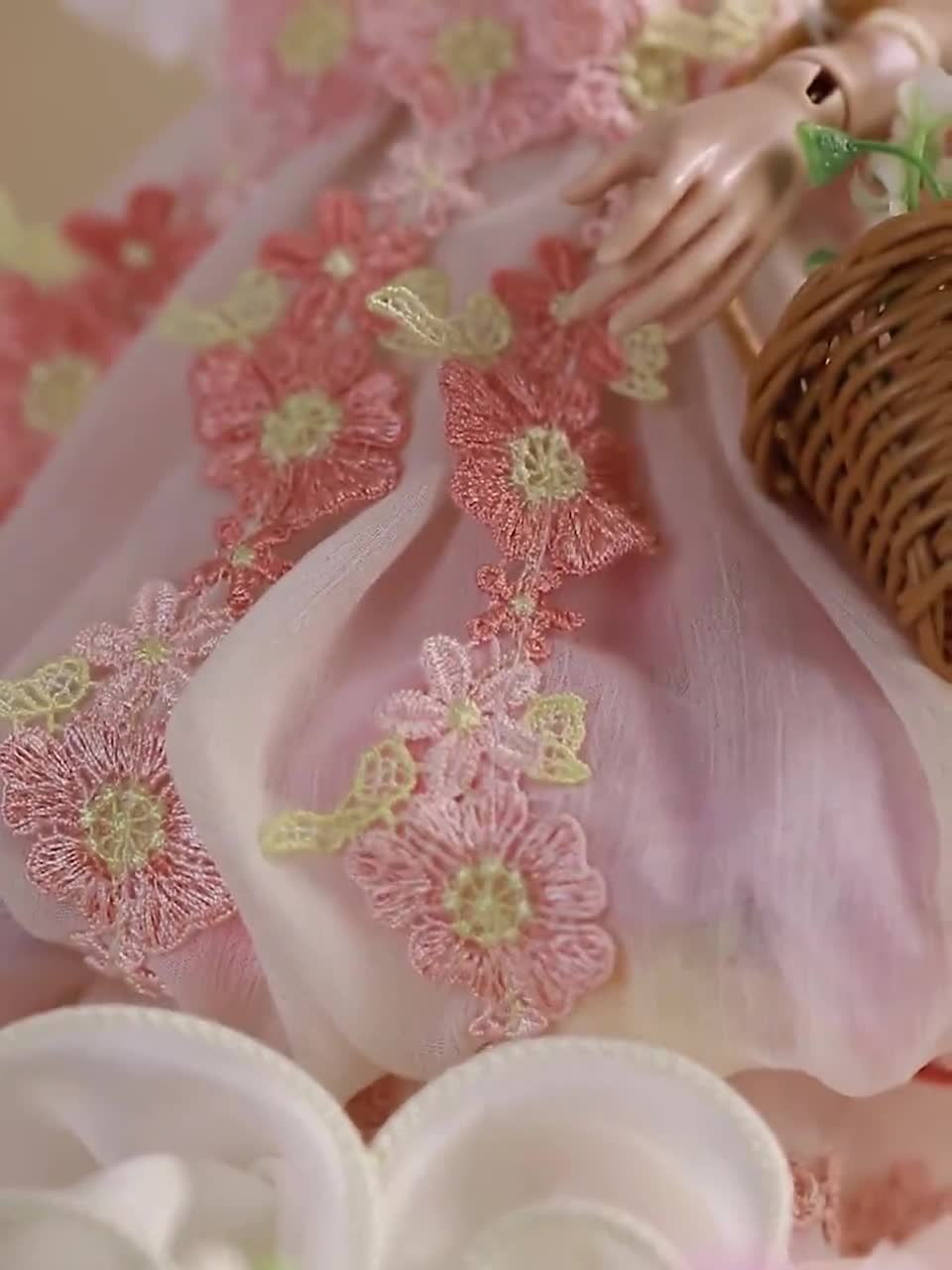 Sakina BJD Doll: 1/4 Scale Resin Ball Jointed Doll - Flower