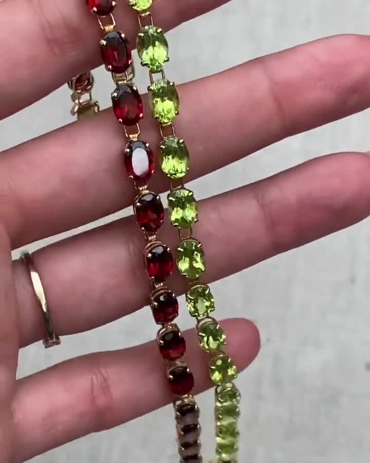 天然 ガーネット ブレスレット レディース イエローゴールド 加工 天然石 1月 誕生石 お守り 誕生日プレゼント 女性 40代 50代 ブランド 天然 ガーネット ブレスレット レディース イエローゴールド 加工