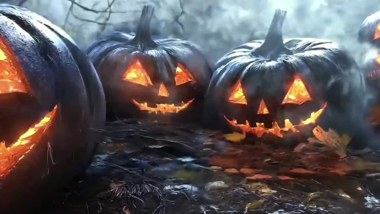 ハロウィンのジャック・オー・ランタン壁紙 – オフィス、自宅、店舗に