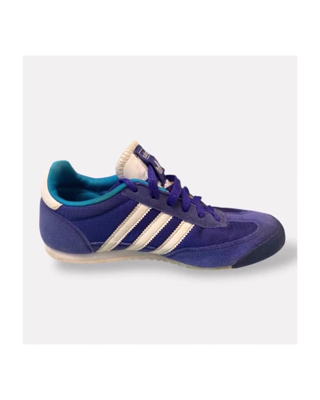 Adidas Dragon Blue 00s Vintage Sneakers EU 36 2/3 | Retro Low