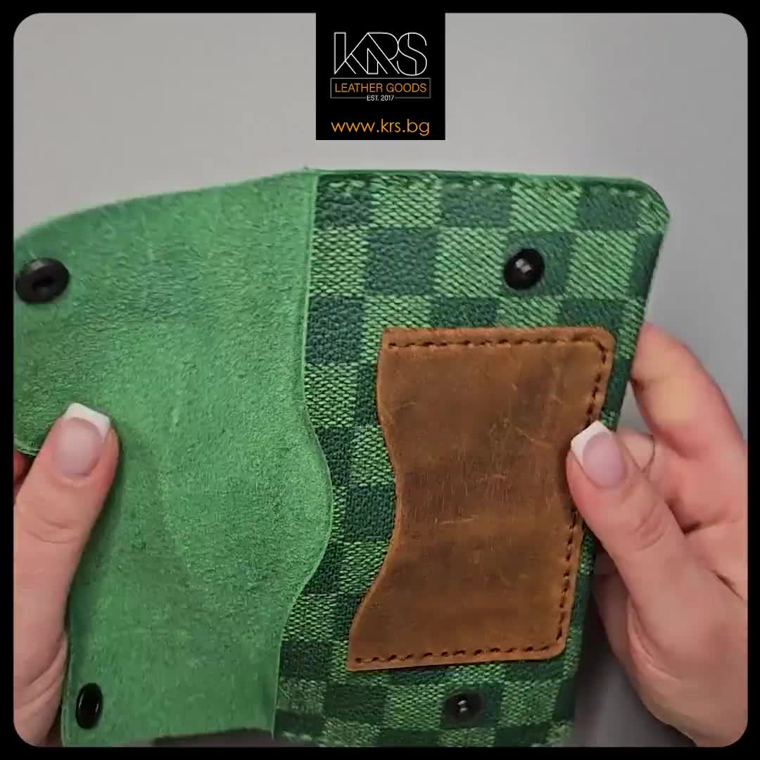 Long Wallet, Man Long Leather Wallet, Personalized Long