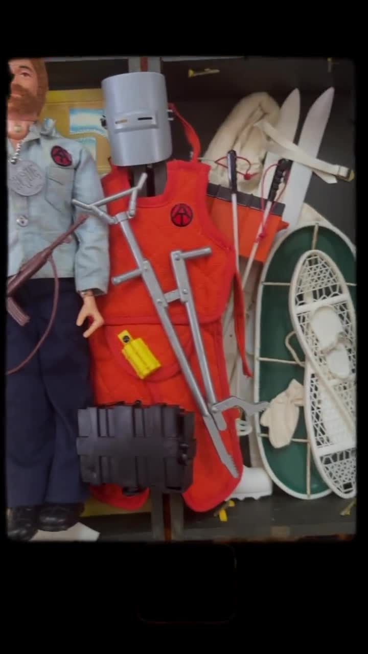 Vintage 70s G.I. Joe Sea Adventurer Action Figure Doll in