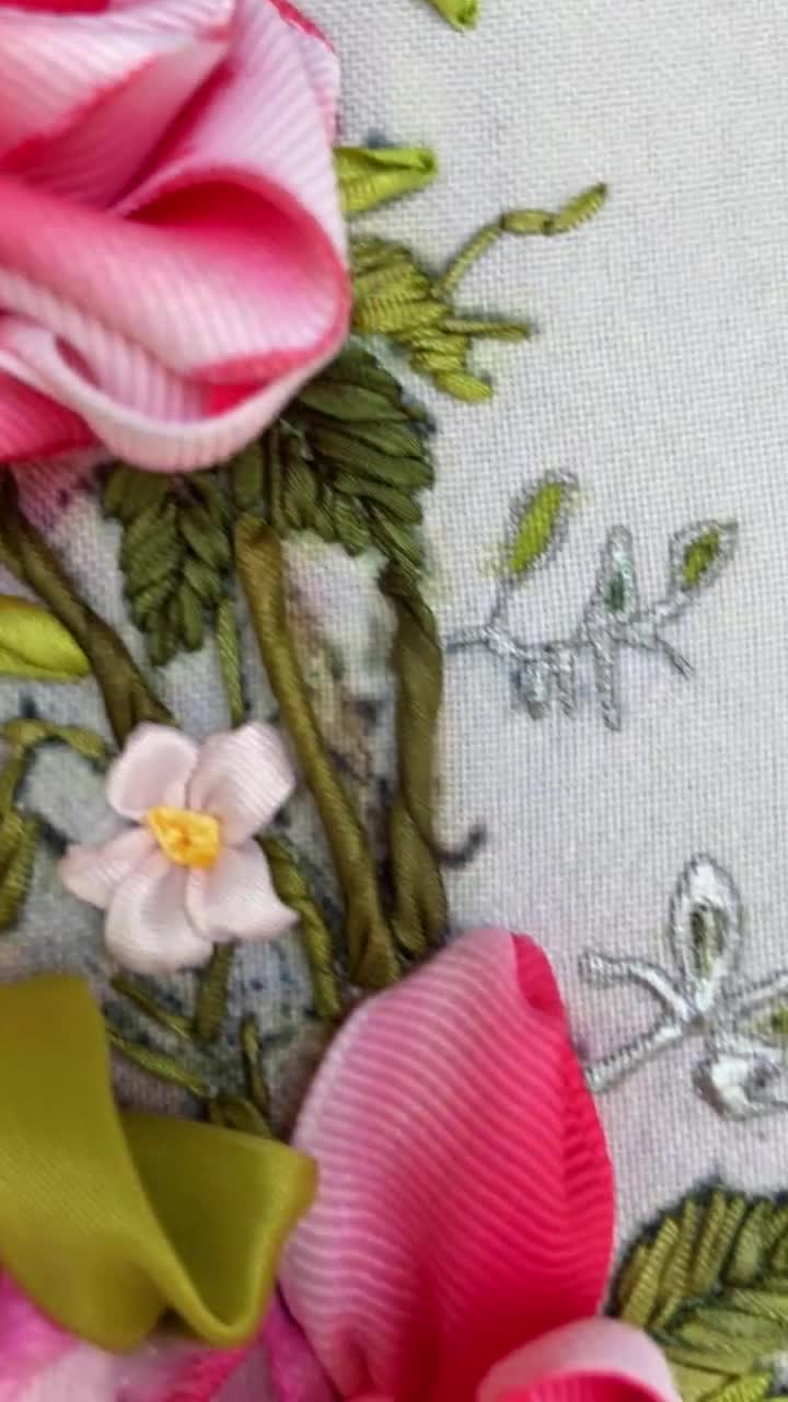 Easy Ribbon Embroidery