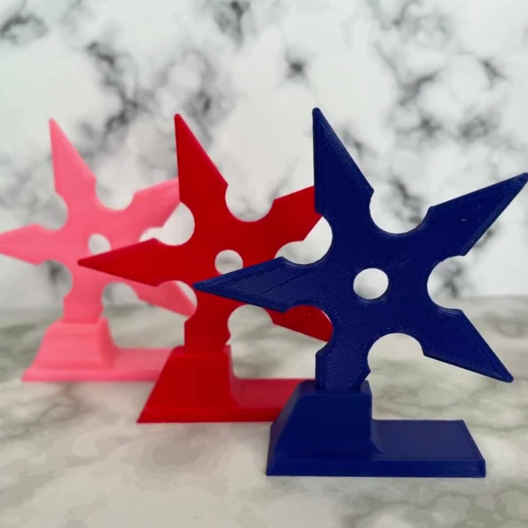 Ninja Star Fidget Spinner | 3D Print Model