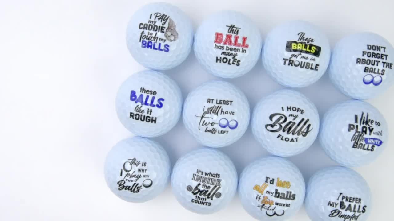 Naughty Balls, Novelty Golf Balls, Funny Golf Balls, Bachelor Party Gi -  Buffalo BottleCraft