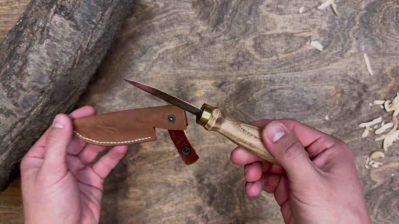 High QUALITY Sloyd Knives! Flexcut Sloyd Wood Carving Knife Review 