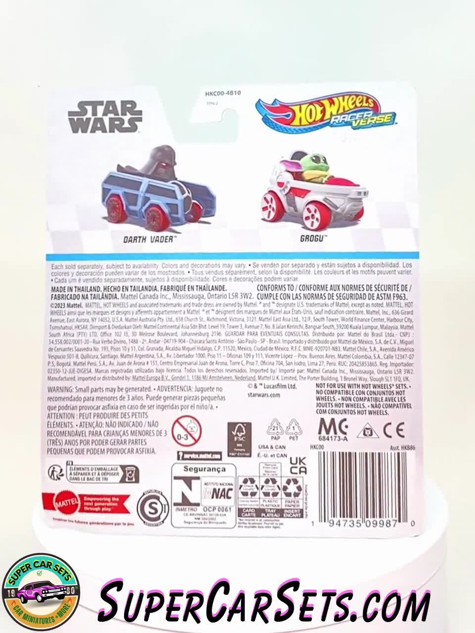 Carrinho Hot Wheels Racer Verse Singles Original HKB86 Darth Vader