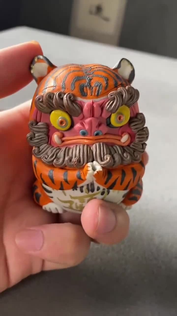 Handmade Pottery Tiger Incense Sticks Tea Pet - Etsy