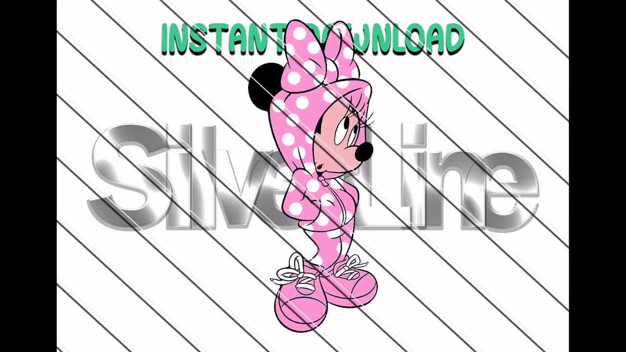 Minnie Mouse Face Heart SVG, Minnie Valentine SVG, Minnie SV - Inspire  Uplift