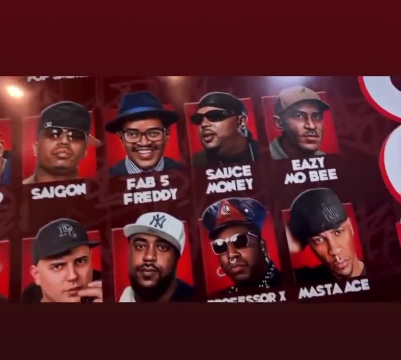 Brooklyn Rap Legends Poster: Notorious B.I.G, Jay Z, Run DMC