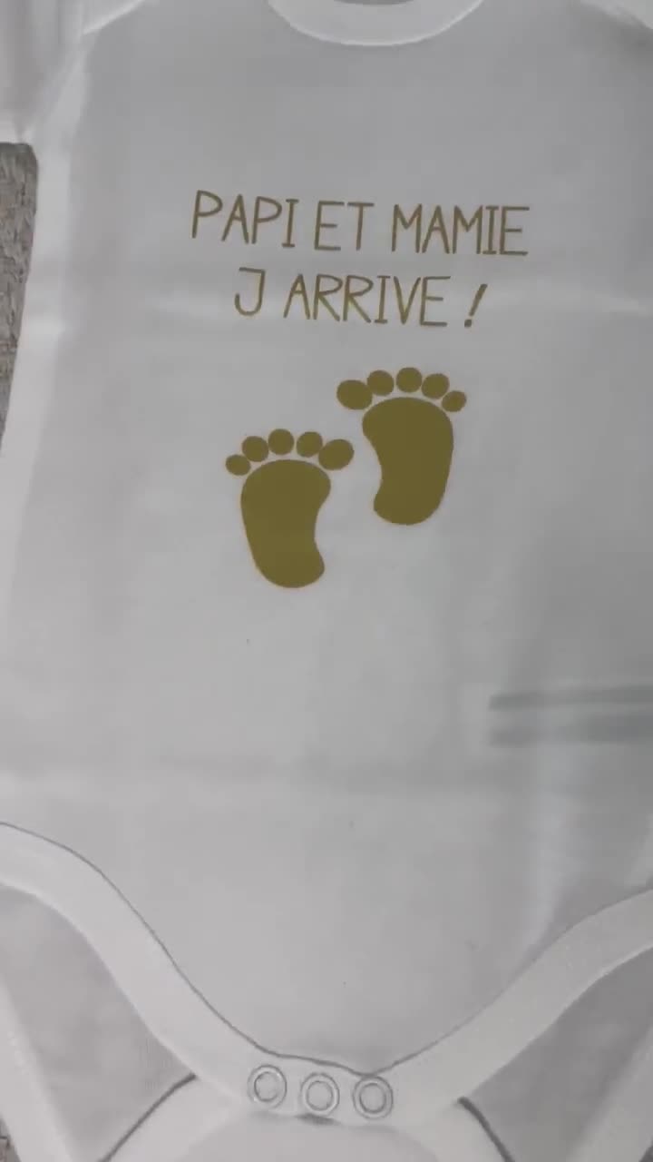 Body Annonce Grossesse / Annonce Grossesse / Body Pour Papi Et