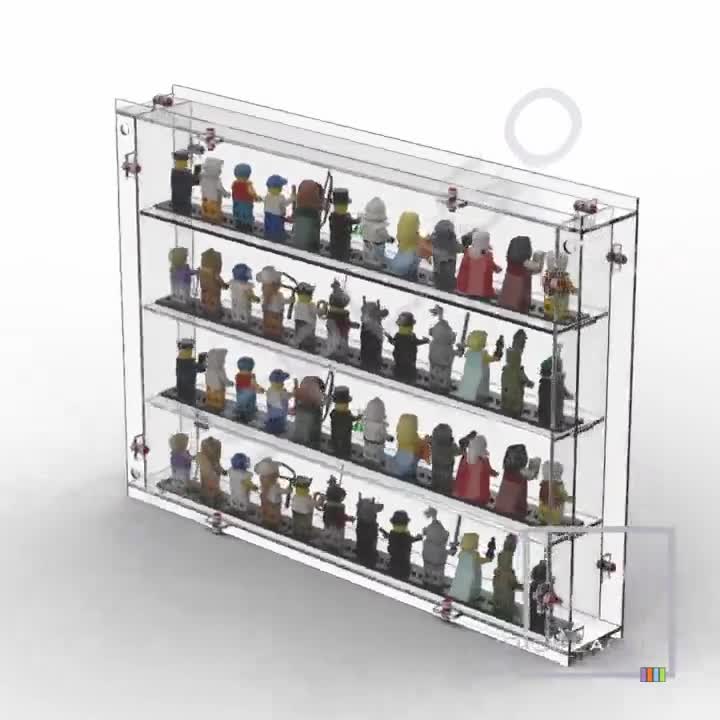 17+ Lego Minifigure Display Box