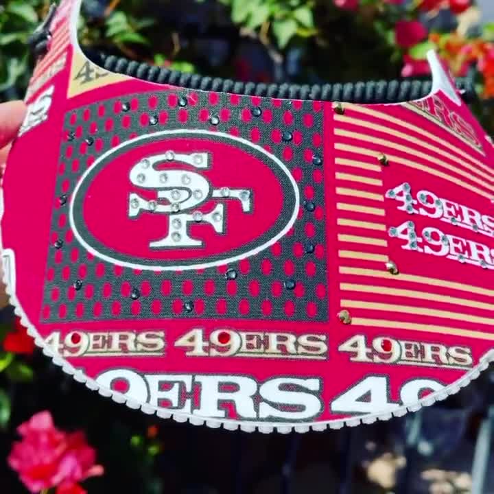 San Francisco 49ers G-W VISOR by Twins - burgundy