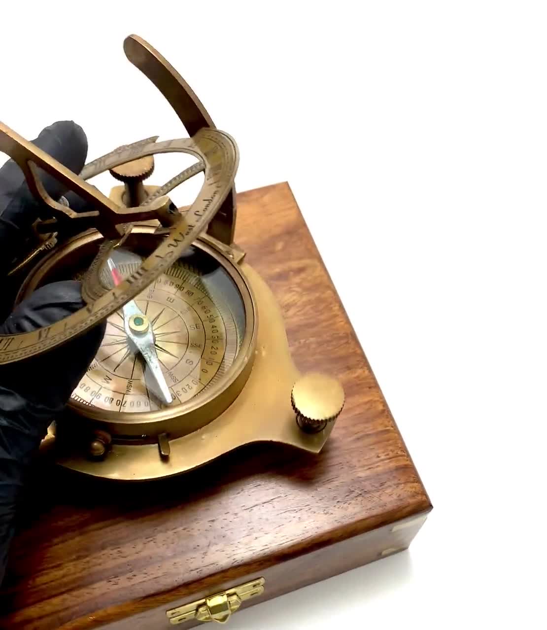 Sundial Compass 4.5 Big Vintage Nautical Marine Compasses