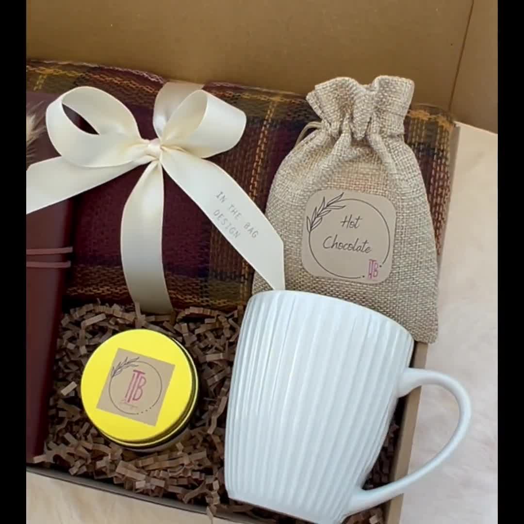  Caja de regalo para mujer, ideas únicas de regalo de Navidad,  regalos de cumpleaños para mamá, mejor amiga, cesta de regalo para mujer,  hermana, esposa, paquete personalizado de relajación para pensar
