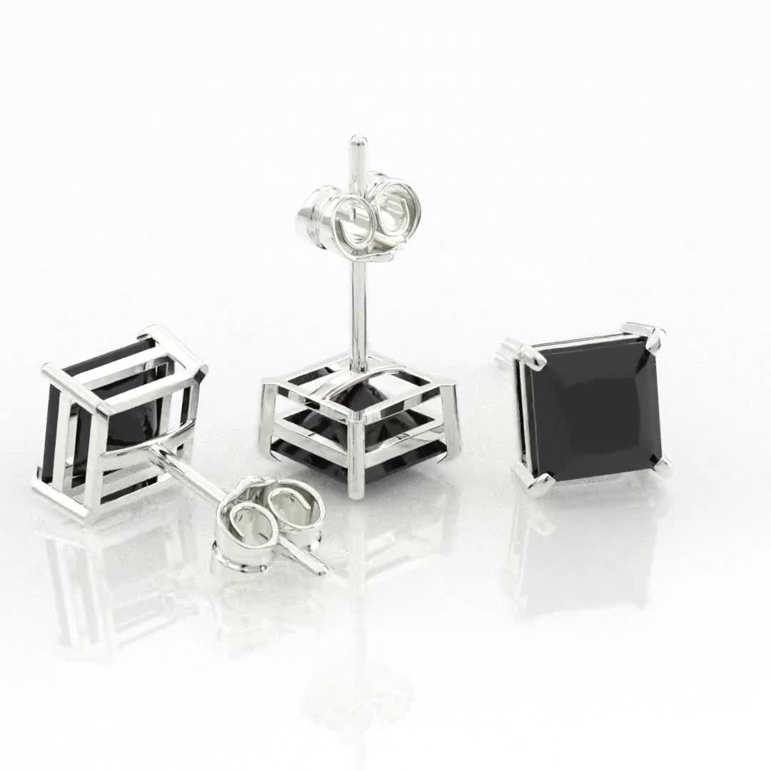 Ayat Polki Studs – Silverline Jewellery