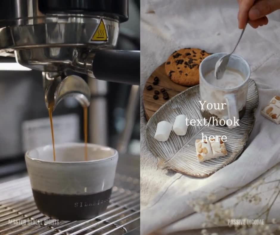 100 Boho Faceless Reels Videos, Digital Marketing, Instagram, Tik Tok Social Media Videos and Content Library of Reels, PLR, done for you video poster