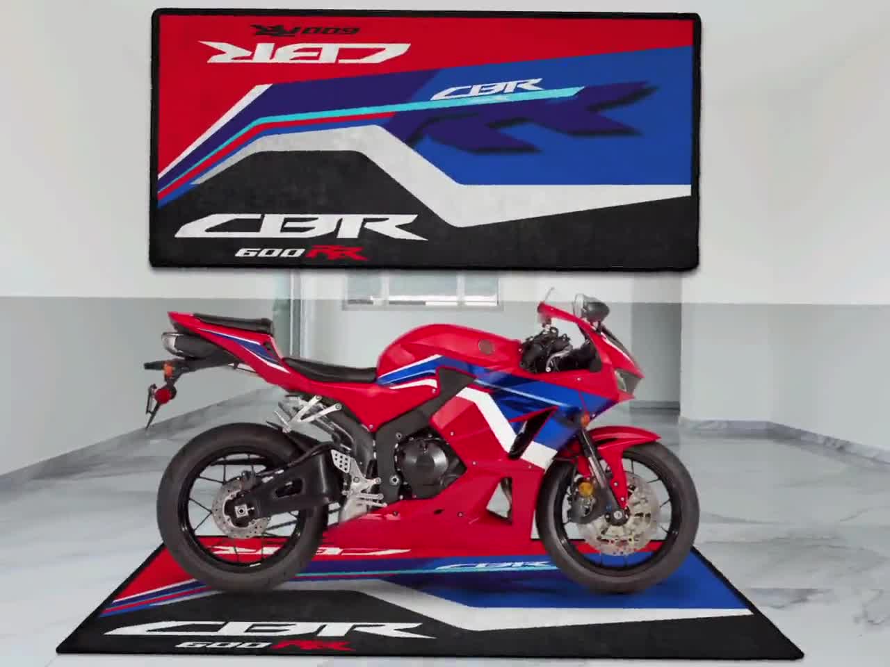 Vistazo rápido: Alfombras personalizadas para moto DMX Designs