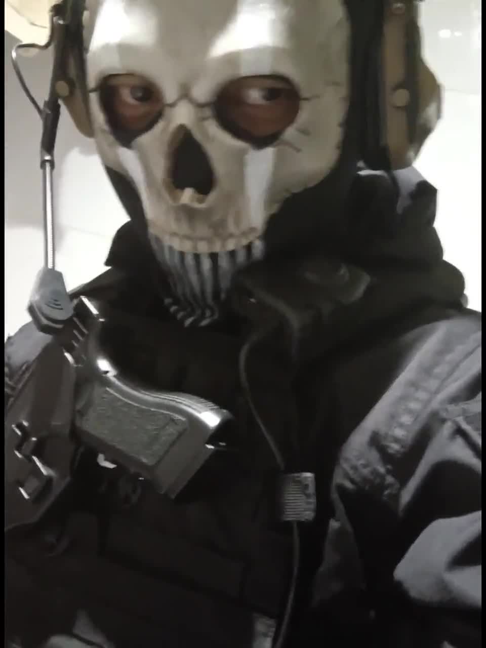 Le masque de Ghost (Call of Duty) IRL 😮