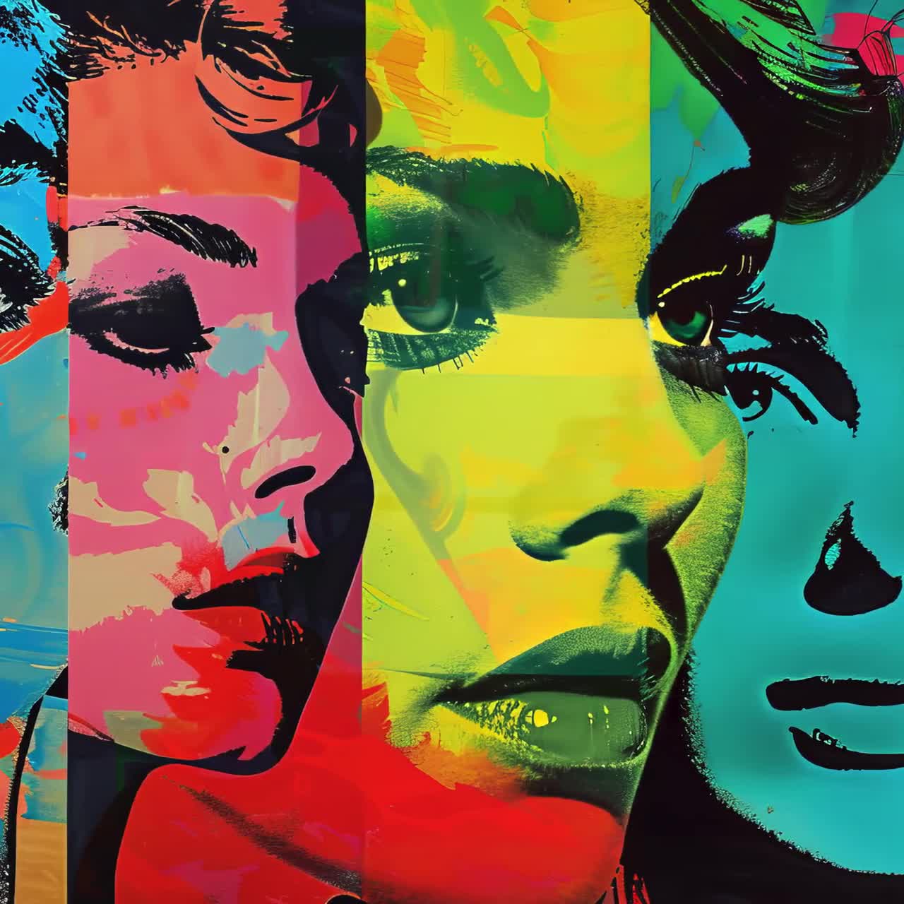 Andy Warhol Tv Art, Samsung Frame Tv Art, Pop Art for Frame