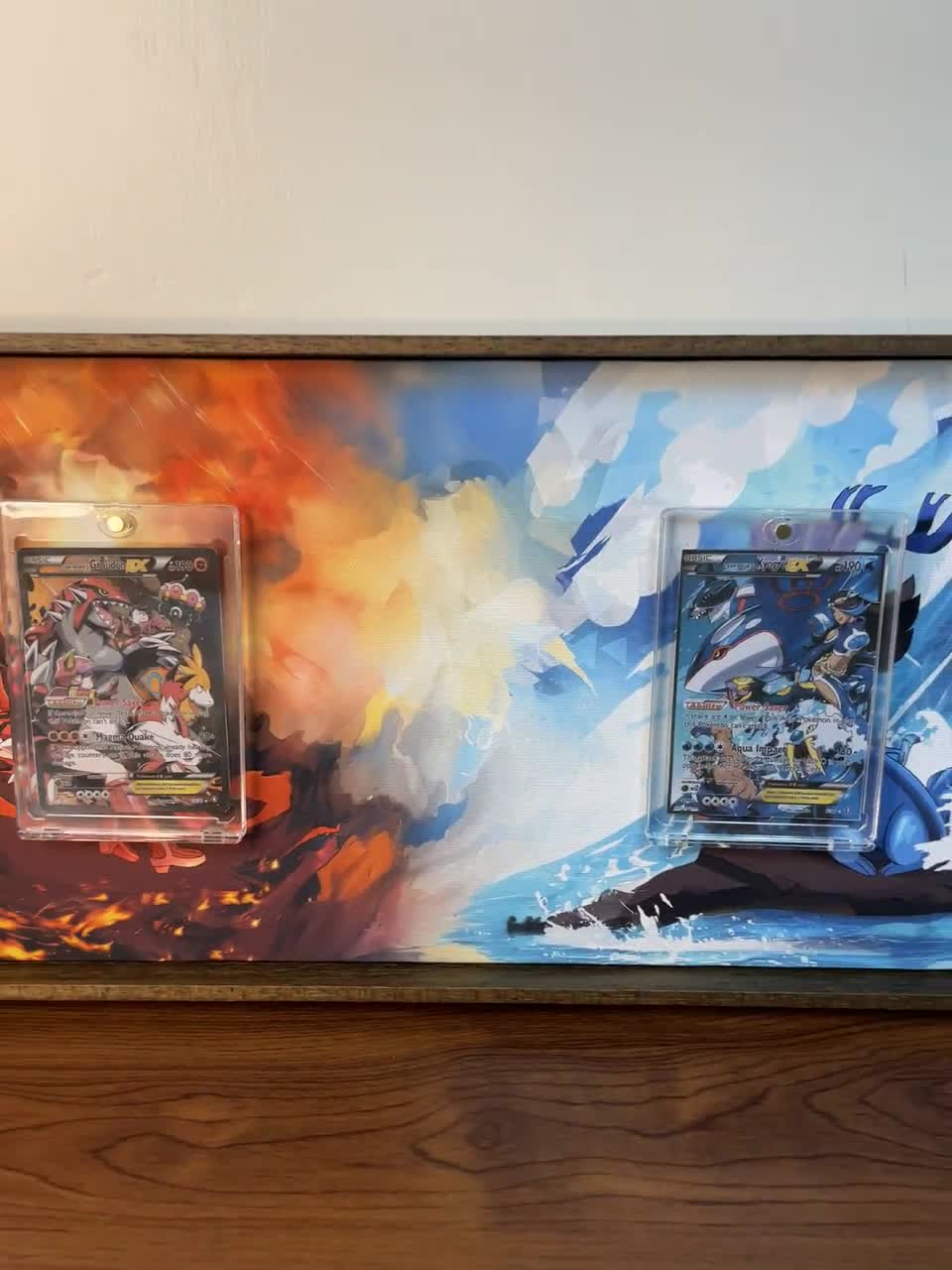 Milotic ex & Feebas Pokemon Card Frame | Extended Art Display video poster