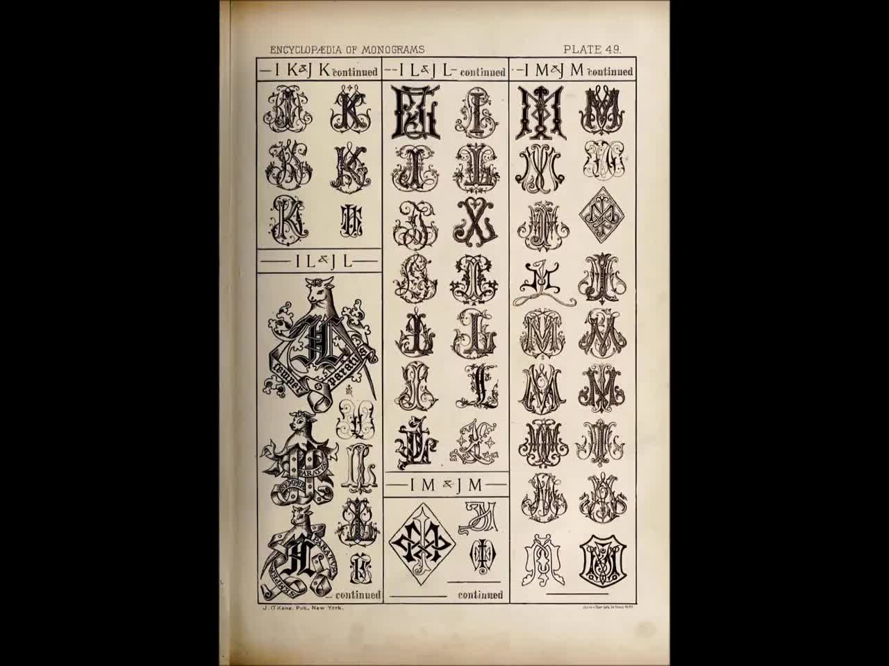 洋書 Monograms and Antique Linens Monograms and Antique Linens: A Collection of Beautiful