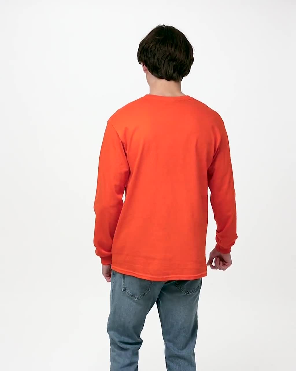 Gildan 5400 Blank Long Sleeve Shirt Heavy Cotton – Plain Tees for Printing | Unisex Adult & Youth Tees | T-Shirt Bulk Wholesale Colors video poster