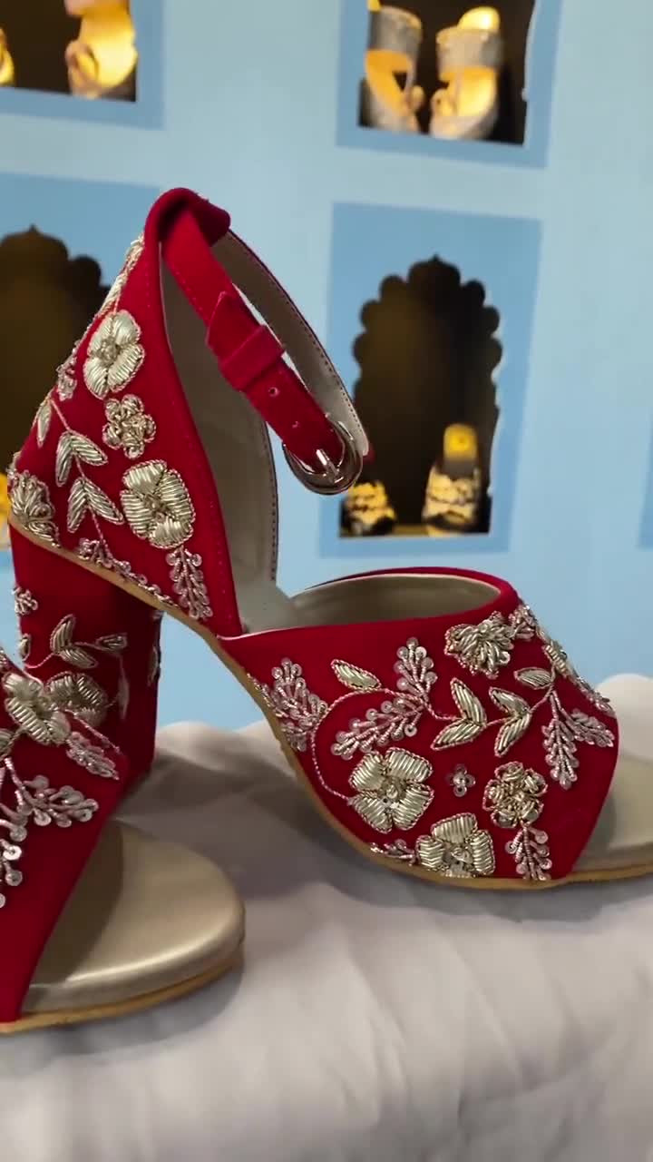 Pin by Samia Haseeb khan on lifewithhubby | Fancy heels, Bridal sandals,  Pretty high heels
