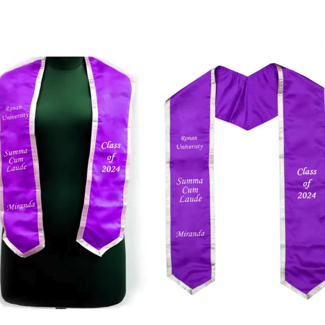 Fascia Di Laurea 2025 Con Glitter Oro | Nastro "I Graduated" Per Foto E Feste Di Laurea, Taglia Unica