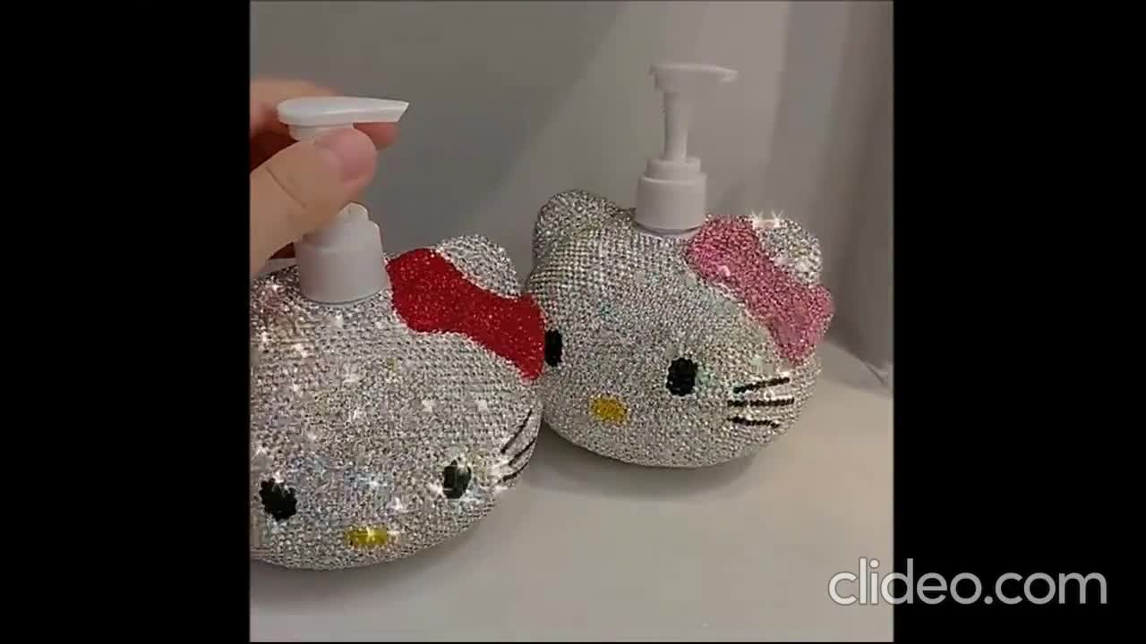 Hello Kitty Automatic Soap Dispenser (Metallic Gold)