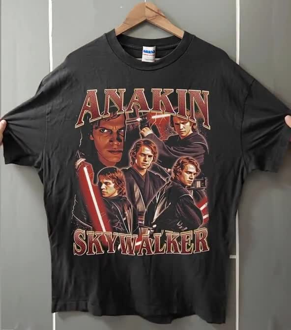 Anakin Skywalker Vintage Bootleg Tee: Classic Unisex Fit - Etsy