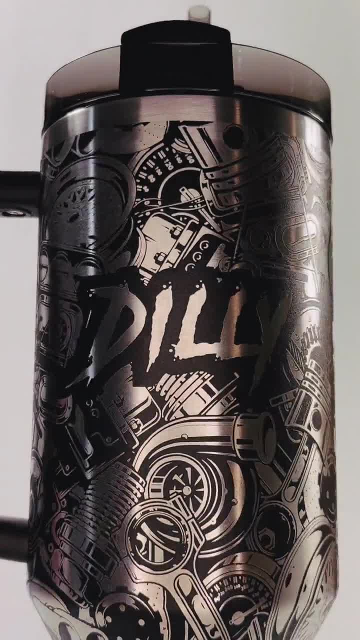 Auto Enthusiast - Car Parts Tech Auto Repair | Personalized | Laser Engraved | Stanley 30oz Quencher or ProTour Tumbler video poster