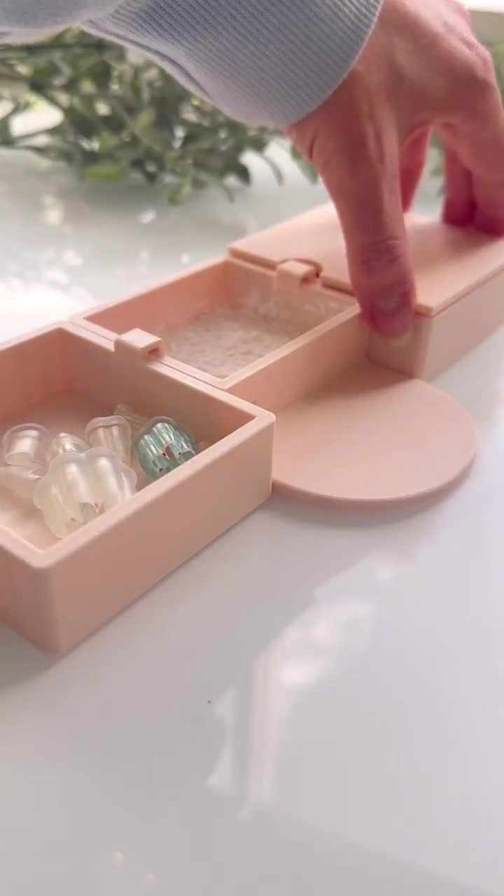 Récipient Pratique De Fécule De Maïs Pour Argile Polymère