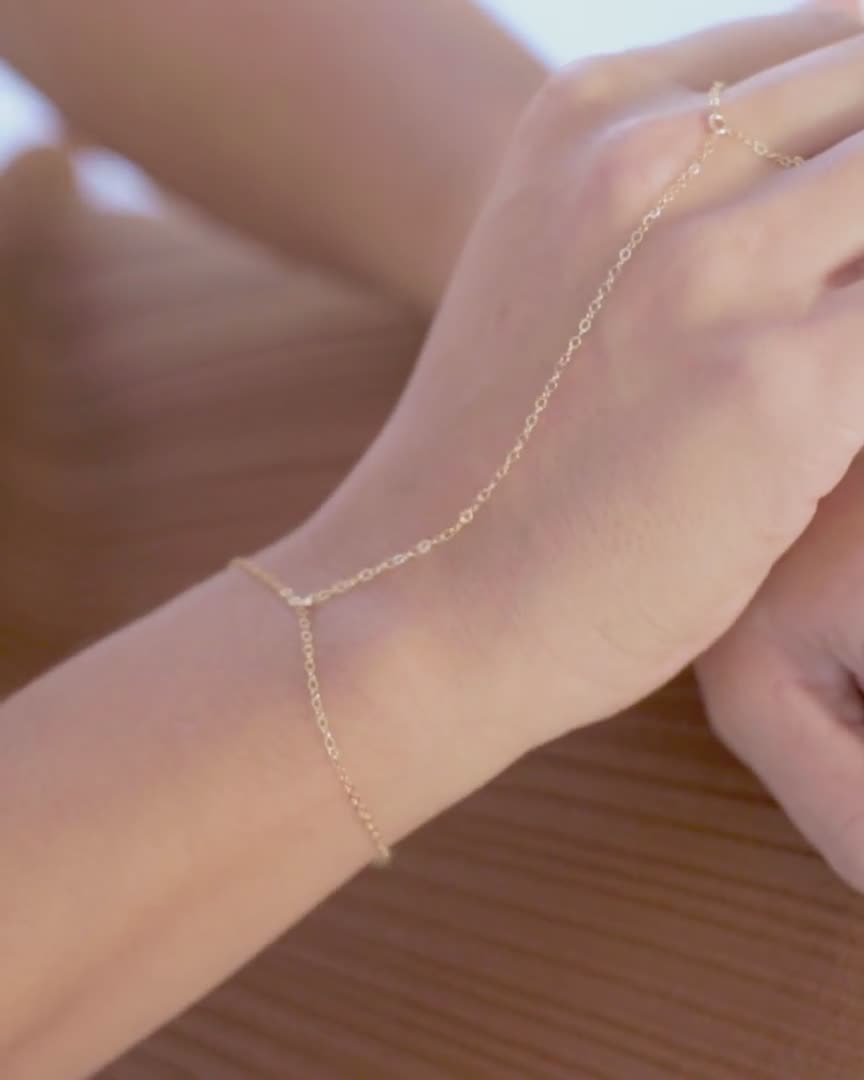 Gold Color Kazaz Hand Knitted Bracelet-3 | Boutique Ottoman Exclusive