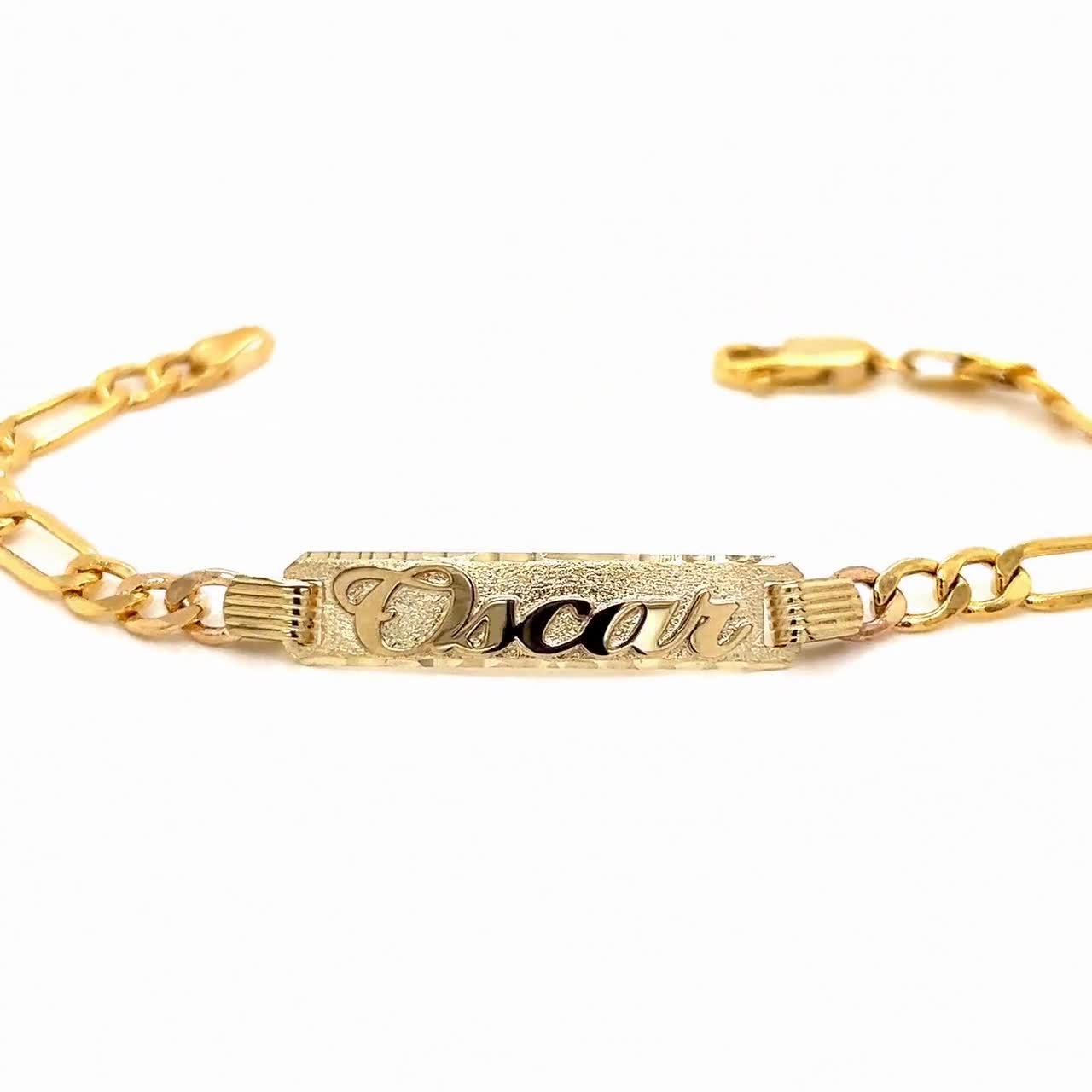 U7-pulsera De Cadena De Acero Inoxidable Para Hombre Y Mujer, Brazalete Gruo De 5MM, Figaro, 8,3 Pulgadas, H414 - AliExprs 36