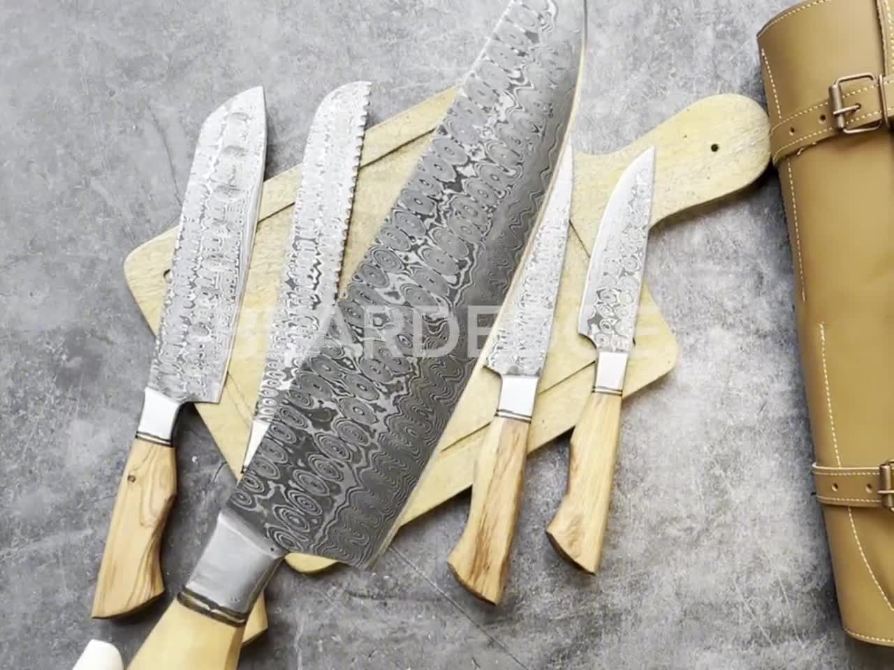Custom Engraved Olive Wood Knife — DIY Labels Club