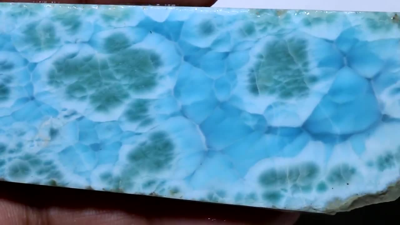 340 Cts Quality Larimar Rough RG-4447 - Etsy New Zealand