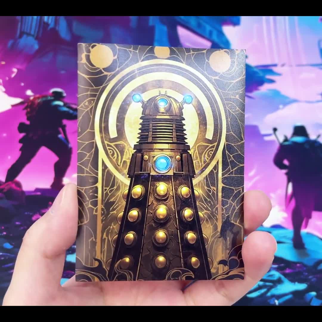 dalek card sleeves Ryker |Quacks: All-In Edition Sleeve Kit – Ryker Games main image 1