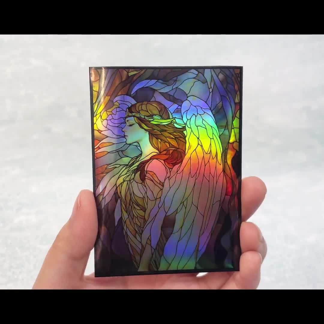 mtg angel card sleeves Sophial Angel of Love MTG Size 100 Smooth Matte Trading Card Sleeves (FN13S)