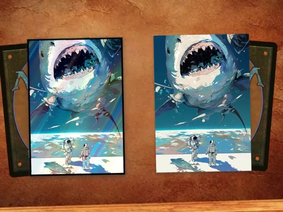 shark card sleeves Ryker: Kelp: vs Octopus Sleeve Kit 63x88, 44x68, 57 Force of Will and More Mtg Card Sleeves Shark -