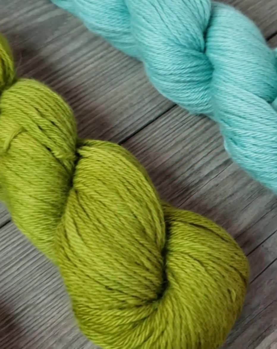100% Baby Alpaca Yarn Wool Set Of 3 Skeins DK Weight - Alpaca
