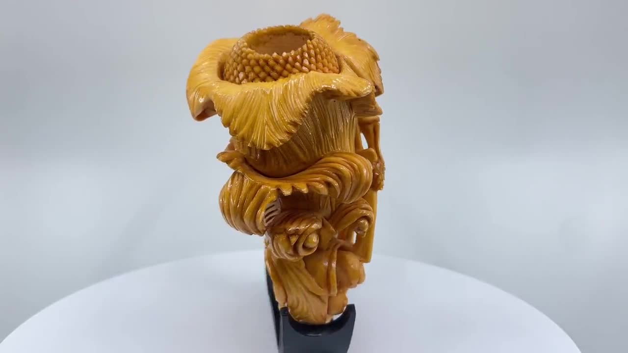 S.yanik Hand-carved Meerschaum Pipe: Grim Reaper Skeleton - Etsy