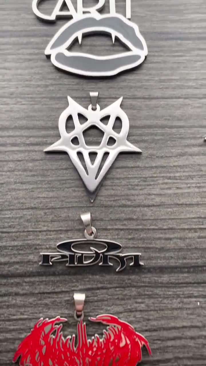 playboicarti opium ネックレス Playboi Carti OPIUM Necklace! Polished Stainless Steel