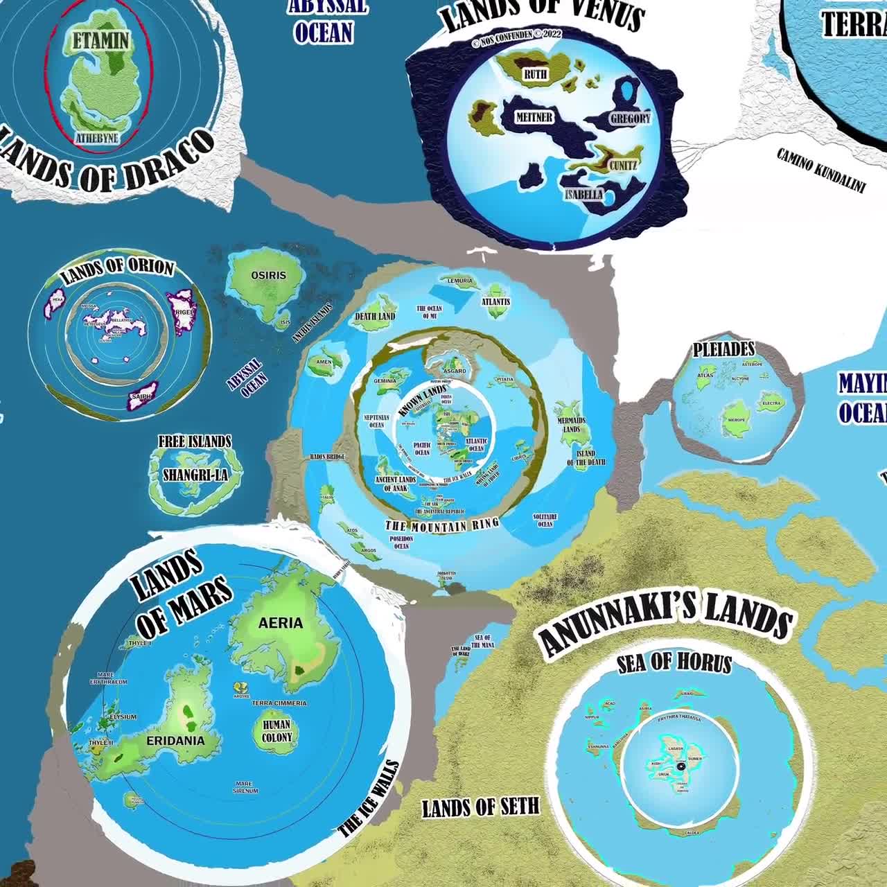 Terra Infinita Flat Earth Extra Territory Hd Premium Sweden 53 Off