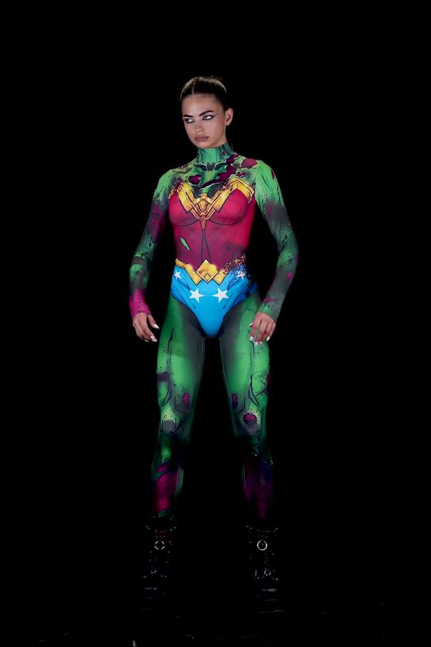 Wonder Woman Inspired Zombie Costume, Superhero Costume Women, Wonder Woman  Costume, Scary Zombie Costume, Halloween Costume Adult -  Canada