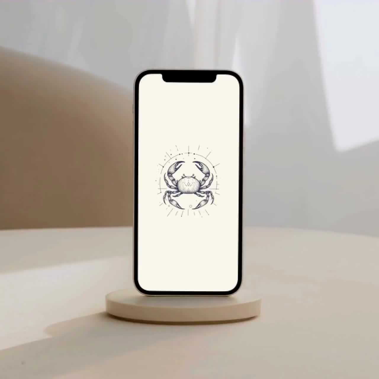 CANCER STAR SIGN | Phone Wallpaper | Original Horoscope Crab Design video poster