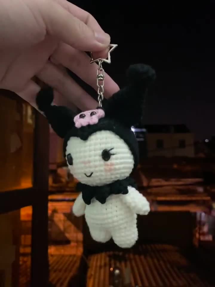 手作りクロミ編みぬいぐるみ、クロミ編みぐるみ、クロミ編み人形